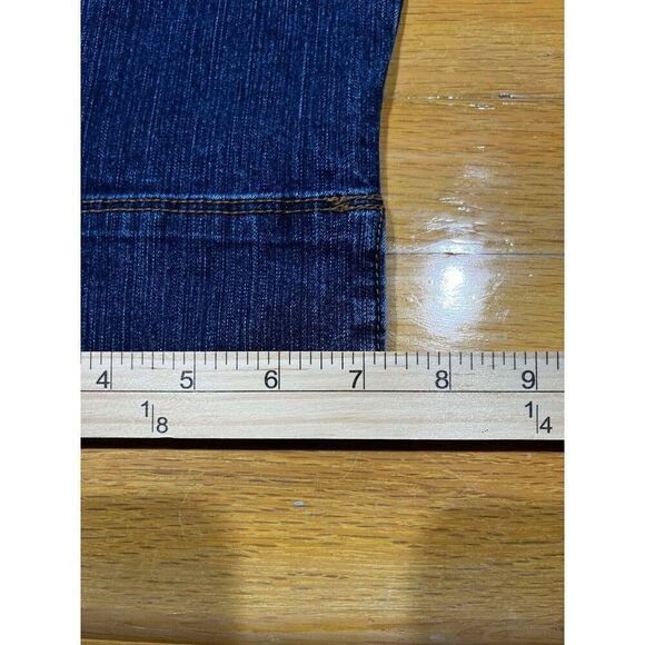Gloria Vanderbilt Jeans Womens 6 Missy Capri High Rise Denim EUC Beach Casual - Picture 6 of 8